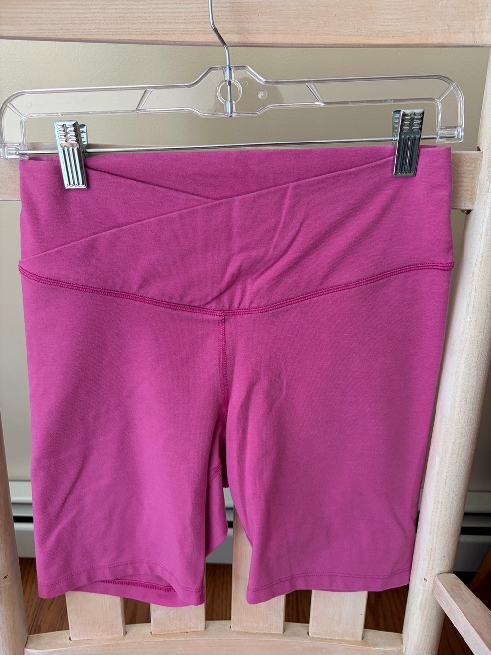 Old Navy Powerchill Extra High-Rise Bike Short- Medium Pink